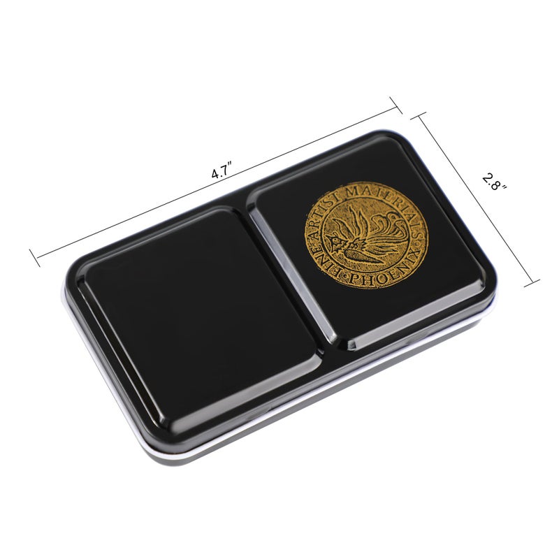 فينيكس طلاء ألوان مائية احترافي من فينيكس - نصف مقلاة بألوان مائية واحدة - أخضر زيتوني 569 - Image 3